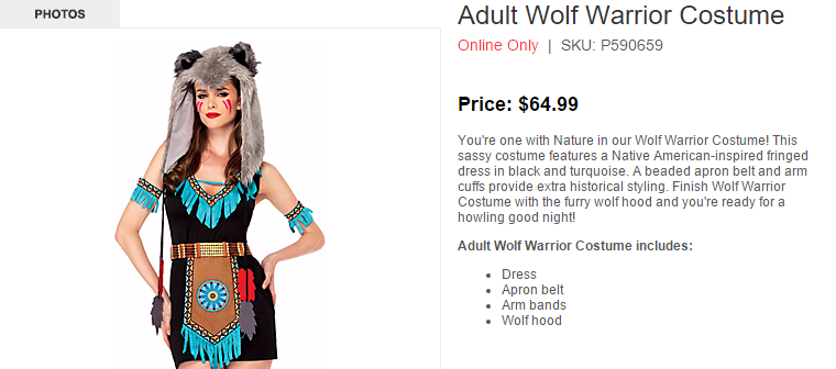 wolf costume