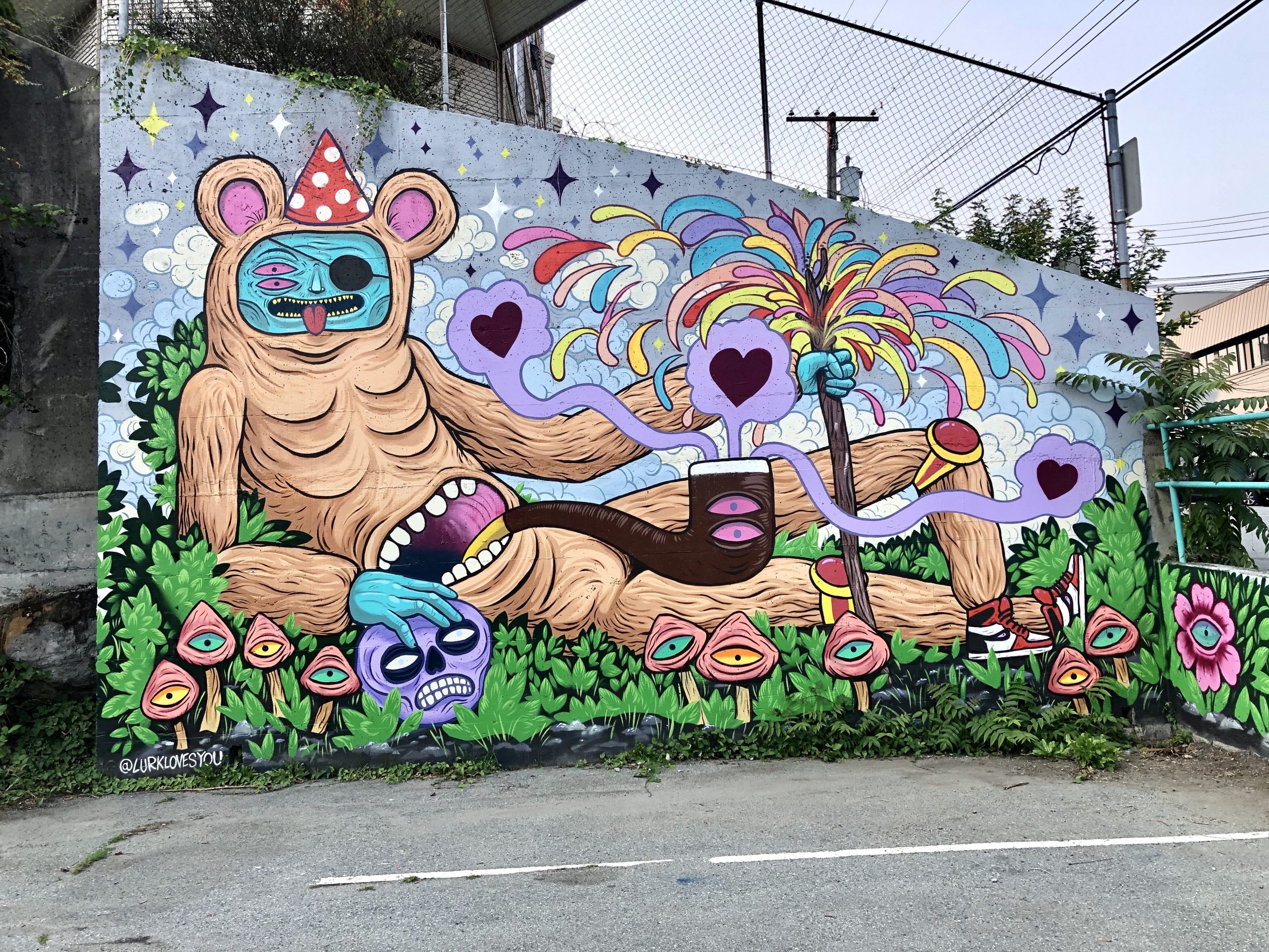 Mural downtown Nanaimo